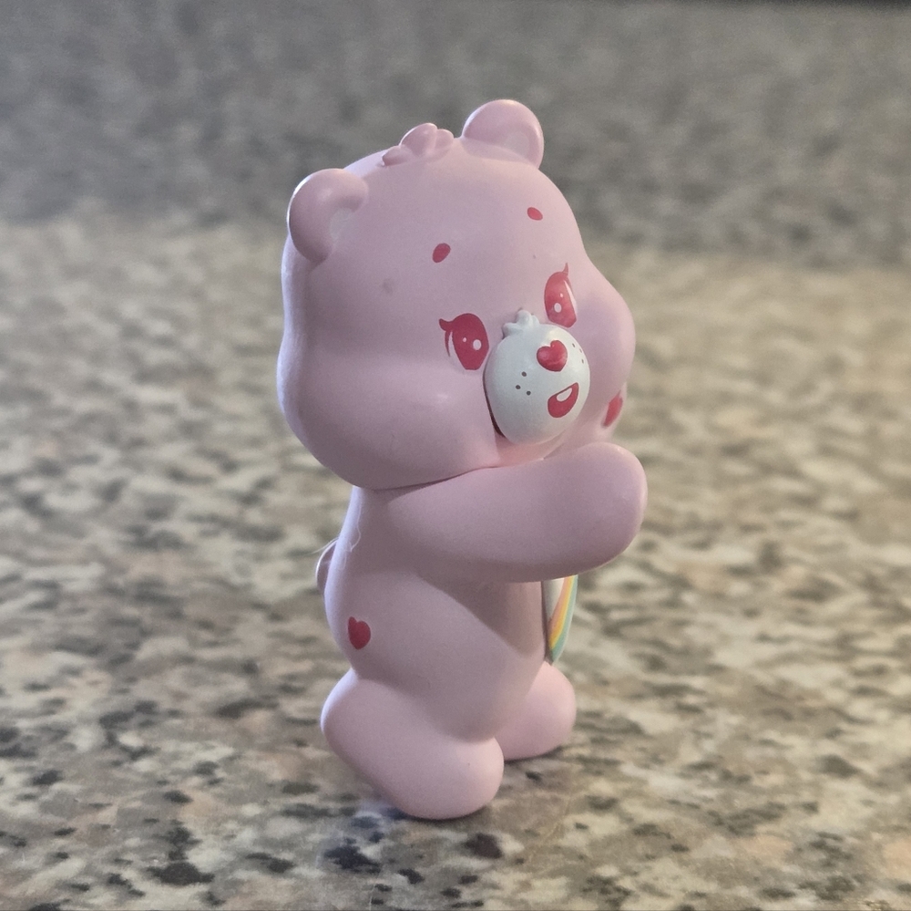 ππ Charming Cheer Care Bear Mini Figurine - Picture 4 of 9